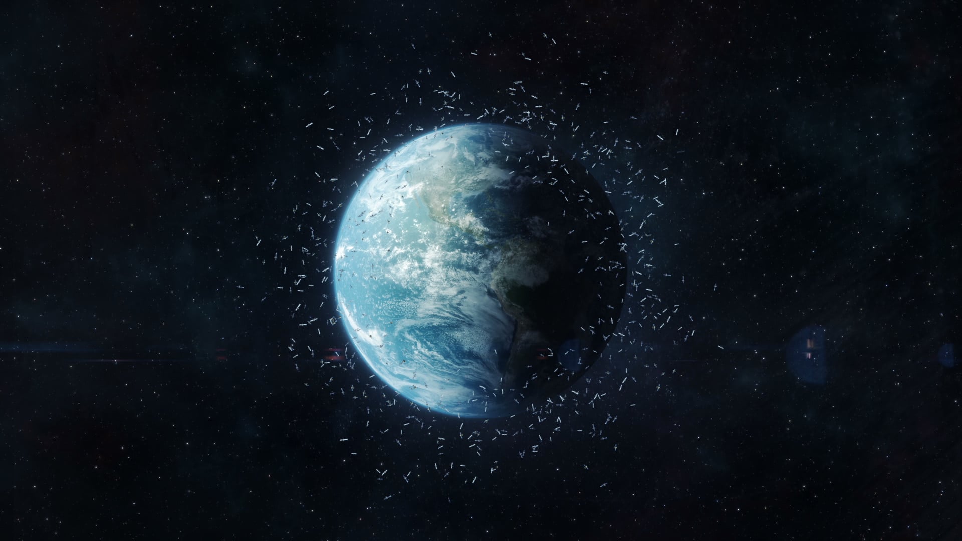 space junk collisions